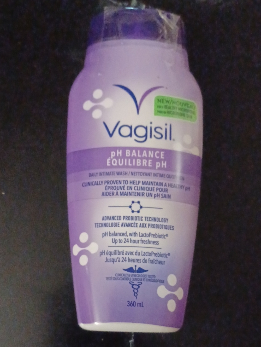 4/$40 New Vagisil pH Balance Daily Intimate Wash - 360 mL